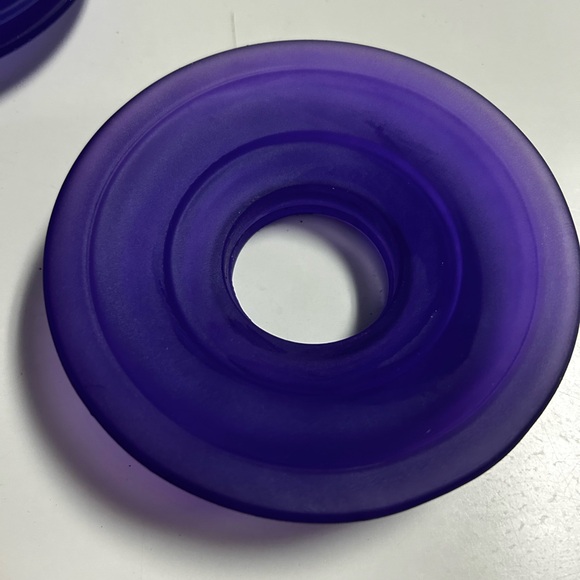 NEW Torchier Blue Purple Lamp Shade Base 4-3/4" Light Socket Aperture Set of 8 - Picture 7 of 11